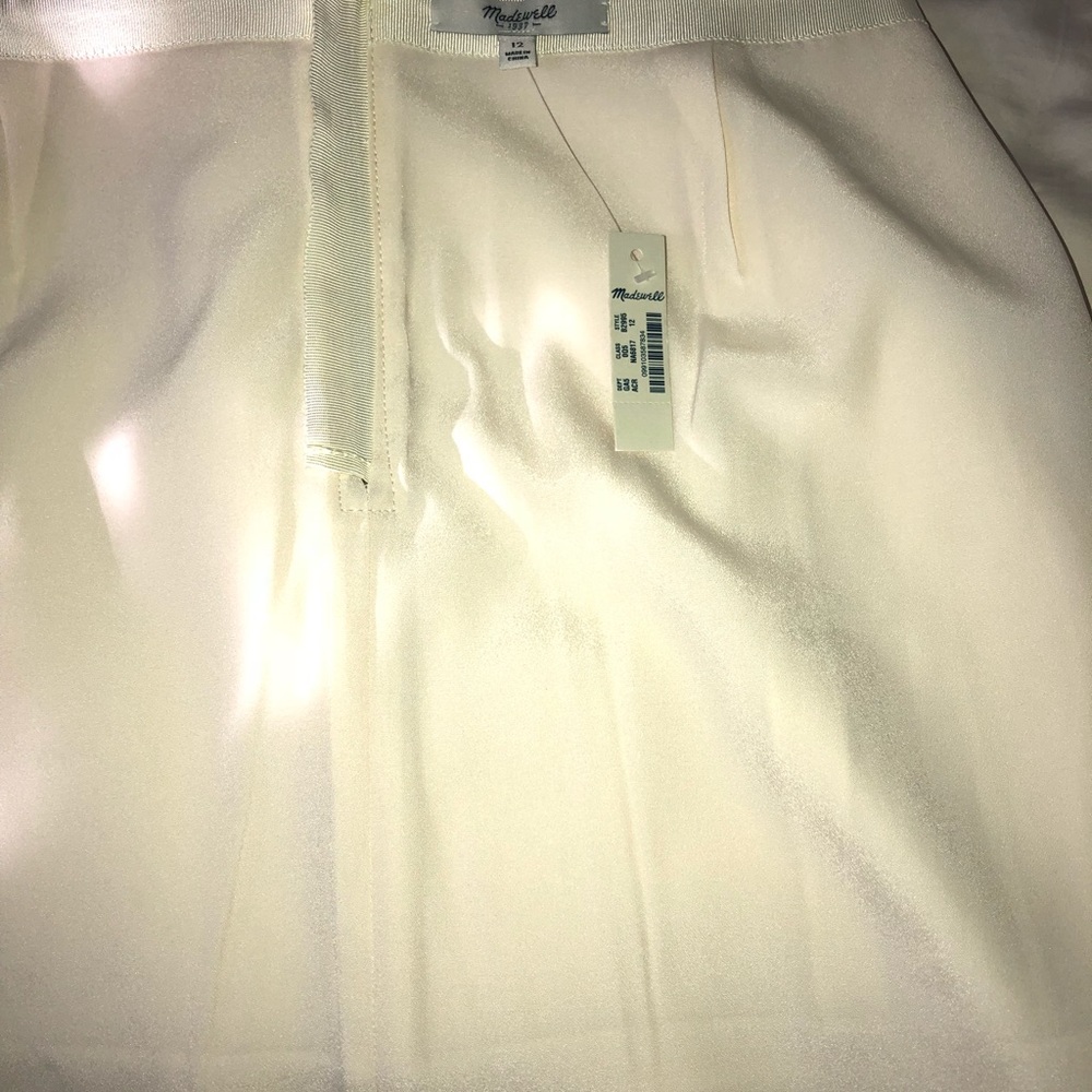 Madewell Felted wool skirt. Lined. Never worn. - Picture 7 of 8